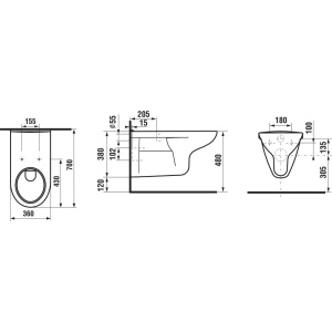 Унитаз подвесной Jika Olymp 2064.2.000.000.1