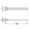 Полотенцедержатель Grohe Essentials 40371001 хром