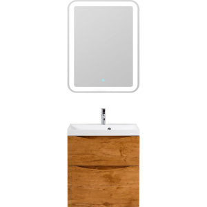 Тумба с раковиной BelBagno Marino H60 rovere nature, 60 см