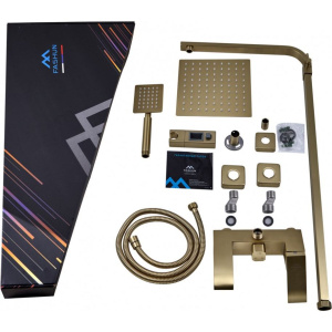 Душевая стойка Fashun A52418-21 бронза