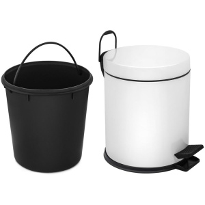 Мусорное ведро Berges 122001 5 л, белое
