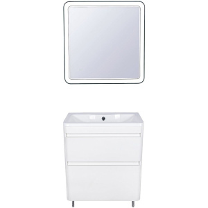 Купить Мебель для ванной Style Line Атлантика 60 Люкс Plus, напольная, антискрейч в Москве с доставкой Мебель для ванной Style Line Атлантика 60 Люкс Plus, напольная, антискрейч