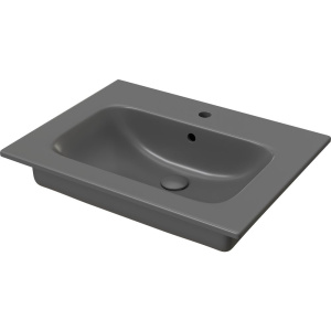 Купить Мебельная раковина STWORKI Гриндстед 43061-112-KL антрацит в Москве с доставкой Мебельная раковина STWORKI Гриндстед 43061-112-KL антрацит