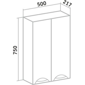 Шкаф Runo Барселона 50