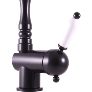 Смеситель для кухни Rav Slezak Labe L508.5/8CMAT черный матовый