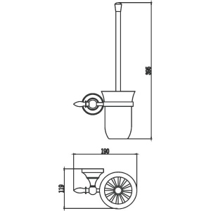 Ершик Savol 68 а S-06894A хром