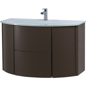 Тумба с раковиной Cezares Eden 91 grigio talpa opaco, раковина 82399