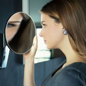 Косметическое зеркало Keuco iLook Move 17612 019002 с подсветкой, телескопическое, поворотное, хром