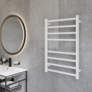 Купить Полотенцесушитель электрический EWRIKA Пенелопа L2 80х50, белый в Москве с доставкой Полотенцесушитель электрический EWRIKA Пенелопа L2 80х50, белый