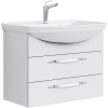 Тумба с раковиной Aqwella Allegro 75 с 2 ящиками
