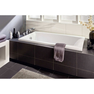 Акриловая ванна Cersanit Virgo 150x75 см, с каркасом