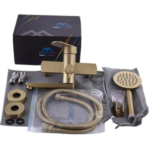 Смеситель для ванны с душем Fashun A53020-21 бронза