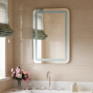 Зеркало CONTINENT Lucia 55х80 с подсветкой