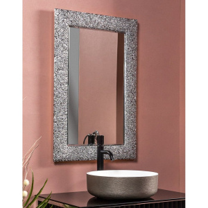 Зеркало Armadi Art NeoArt Aura 60 серебро с подсветкой