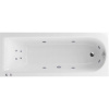 Акриловая ванна Excellent Aurum Hydro+ WAEX.AUR17.HYDRO+.CR 170x70 см, с гидромассажем, с каркасом, со сливом-переливом