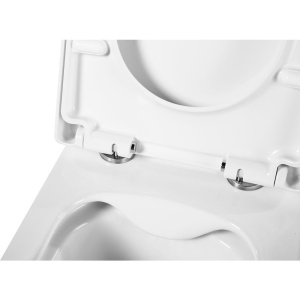 Унитаз подвесной BelBagno Amanda BB051CHR безободковый, крышка BB105SC с микролифтом