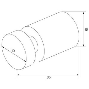 Крючок IDDIS Petite PET2G01i41 матовое золото