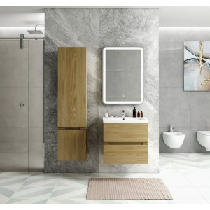 Шкаф-пенал Art&Max Techno 40 дуб мадейра янтарь, R