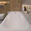 Чугунная ванна Jacob Delafon Repos 180x85 см, с ножками P