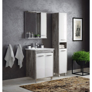 Купить Зеркало Corozo Лорена 75, R, антик, с подсветкой в Москве с доставкой Зеркало Corozo Лорена 75, R, антик, с подсветкой