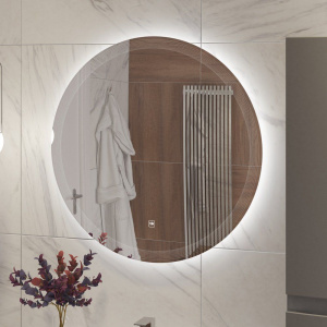 Зеркало круглое Cezares Eco 80, с подсветкой