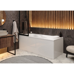 Акриловая ванна Vagnerplast Minerva 170x70 см, с каркасом, ультрабелая