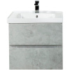 Тумба с раковиной Art&Max Techno 60 бетон лофт