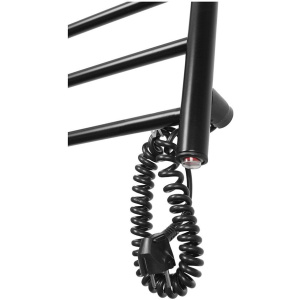 Купить Полотенцесушитель электрический Domoterm Аврора DMT 109-5 50x71, черный, R в Москве с доставкой Полотенцесушитель электрический Domoterm Аврора DMT 109-5 50x71, черный, R