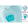 Комплект Унитаз подвесной Cersanit Carina XL Clean On DPL EO slim + Инсталляция TECE Now 9400412 4 в 1 с кнопкой смыва