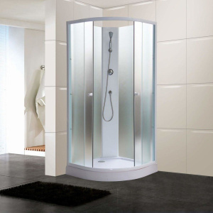 Купить Душевая кабина Parly Effect TMF911 85х85, с низким поддоном, без крыши, профиль белый, стекло матовое в Москве с доставкой Душевая кабина Parly Effect TMF911 85х85, с низким поддоном, без крыши, профиль белый, стекло матовое