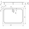 Душевой поддон Aquatek 80x100 DPA-0000009