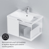 Тумба с раковиной AM.PM Gem 60 белый глянец, с 1 ящиком