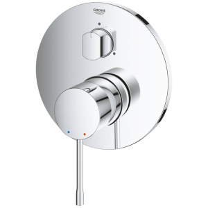 Внешняя часть смесителя для ванны с переключателем на 3 положения Grohe Essence 24092001 хром