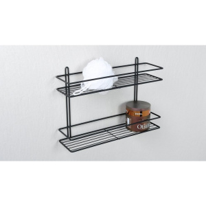 Полка Fixsen FX-730B-2 прямая, черная