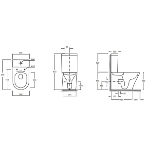 Купить Бачок для унитаза Jacob Delafon Rodin+ ETAB232-00 в Москве с доставкой Бачок для унитаза Jacob Delafon Rodin+ ETAB232-00