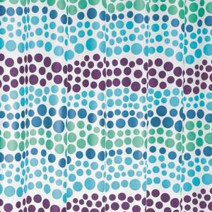 Штора для ванной Ridder Layer 32325 голубая/фиолетовая