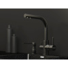 Смеситель для кухни Paulmark Essen 213011-GM, вороненая сталь