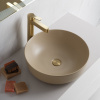 Раковина BelBagno BB1315-H316 бежевая матовая