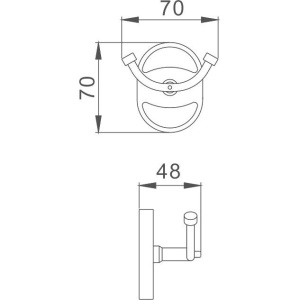 Крючок Haiba HB19 05-2