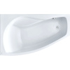 Акриловая ванна Santek Майорка XL L 160x95 см, угловая, с каркасом, со сливом-переливом, асимметричная