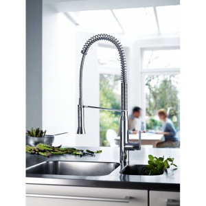 Смеситель для кухни Grohe K7 31379000 с гибким изливом