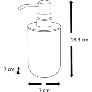 Дозатор Ridder Cindy хром