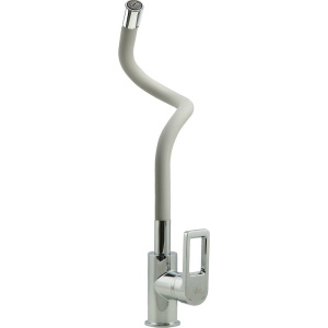 Смеситель для кухни Rossinka Z Z35-35U-Gray с гибким изливом