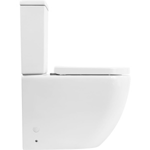 Унитаз-компакт BelBagno Amanda BB051CPR безободковый, крышка BB105SC с микролифтом, бачок BB051T