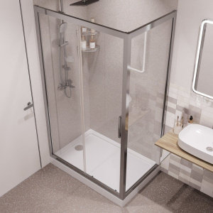 Поддон для душа STWORKI Эстерсунд 120x80, с сифоном