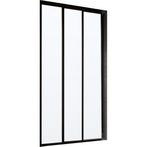 Душевая дверь в нишу Ravak Supernova ASDP3-90 Transparent, 200, профиль черный