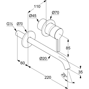 Купить Смеситель для раковины Kludi Nova Fonte Pura 202455315 белый матовый в Москве с доставкой Смеситель для раковины Kludi Nova Fonte Pura 202455315 белый матовый