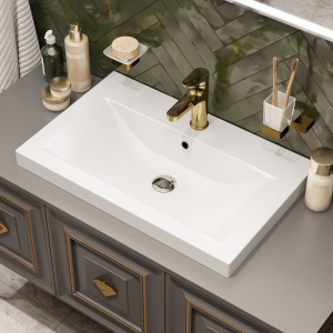 Смеситель для раковины Boheme Spectre 451-G золото