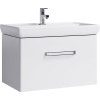 Тумба с раковиной Aqwella Neo 80 подвесная