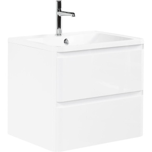 Тумба с раковиной BelBagno Albano 70 подвесная, bianco lucido